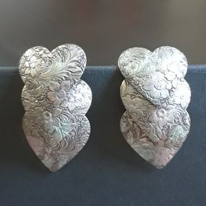 Any 3 for $9 Triple Hinged Heart Earrings